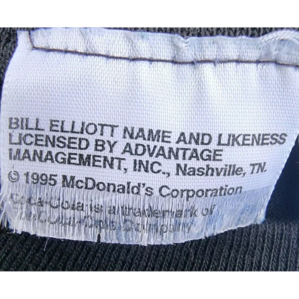 1995 McDonald’s NASCAR Bill Elliott Vintage 90’s Racing Thunderbird Shirt XL - Picture 13 of 15